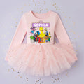 Personalized Sesame Street birthday tutu leotard