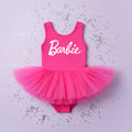 Barbie birthday costume tutu leotard dress