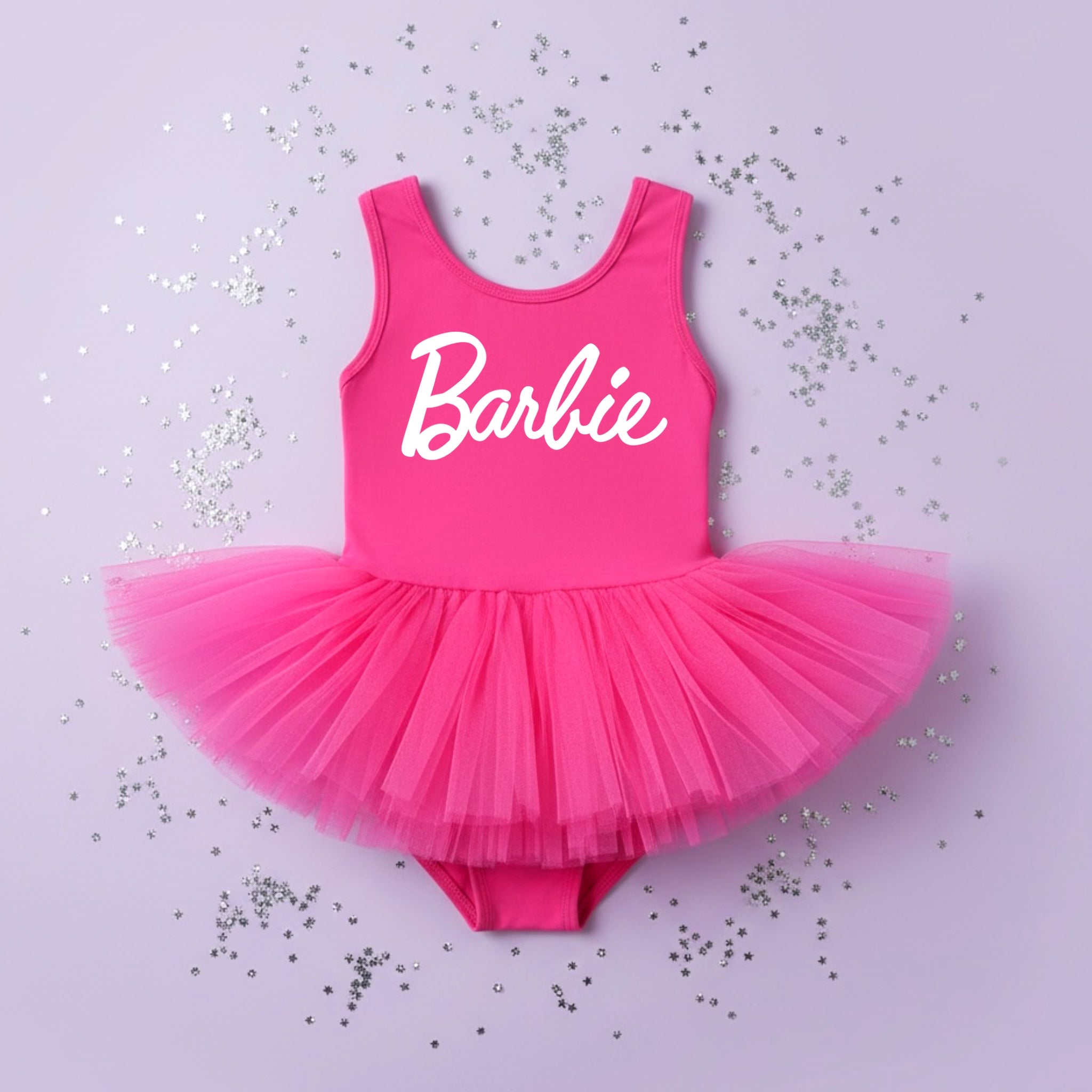 Barbie birthday costume tutu leotard dress
